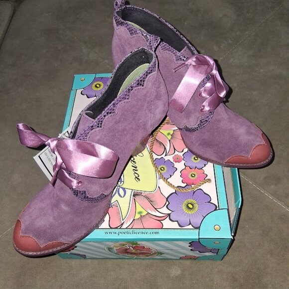 Poetic License Birdie Oxford Shoe Bootie NWT Sz 8.5 - Picture 4 of 13